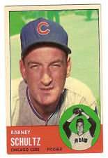 1963 Topps Barney Schultz Baseball Card #452
