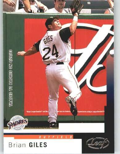 2004 Leaf #177 Brian Giles - Pittsburgh Pirates (Baseball Cards)