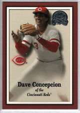 2000 Fleer Greats of the Game Dave Concepcion Baseball Card #46