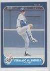 Fernando Valenzuela 1986 Fleer baseball Card #145