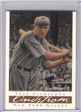 2003 Topps Gallery Hall of Fame Fred Lindstrom Baseball Card #61