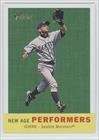 Ichiro Suzuki Seattle Mariners (Baseball Card) 2008 Topps Heritage New Age Performers #NAP2