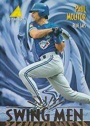 1995 Pinnacle #297 Paul Molitor Toronto Blue Jays Baseball Card - Mint Condition - Shipped In A Protective Screwdown Display Case!