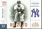 2001 Upper Deck Legends Of New York #110 Phil Rizzuto