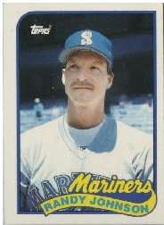 1989 Topps Traded Randy Johnson Rookie Baseball Card #57T - Shipped In Protective Display Case!