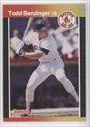 Todd Benzinger Boston Red Sox (Baseball Card) 1989 Donruss #358