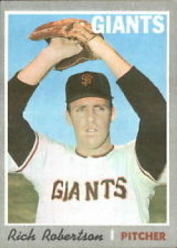 1970 Topps #229 Rich Robertson Excellent +
