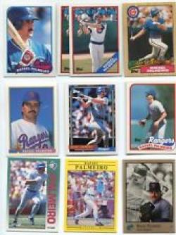 25 Different Rafael Palmeiro Baseball Cards - Mint Condition