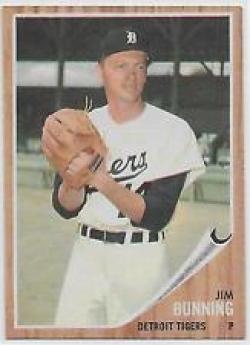 1962 Topps #460 Jim Bunning EX - Excellent or Better